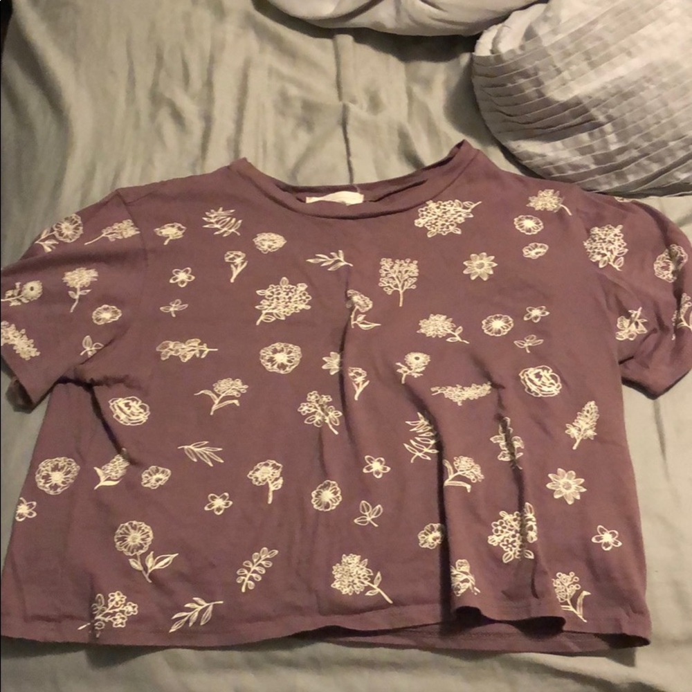 Floral Lavender top